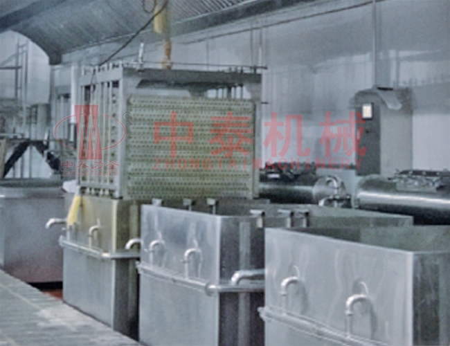 立式方形带冷却卤煮锅